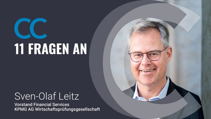 Teaser-Portrait von Sven-Olaf Leitz, Vorstand Financial Services bei der KPMG AG.